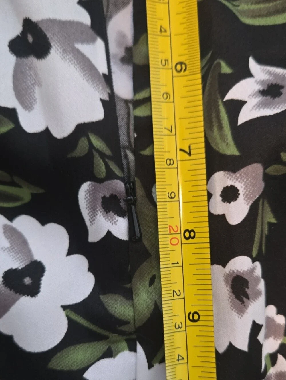 ​Black & White Floral Halter Neck Wide Leg Jumpsuit Dress Casual Chic_097